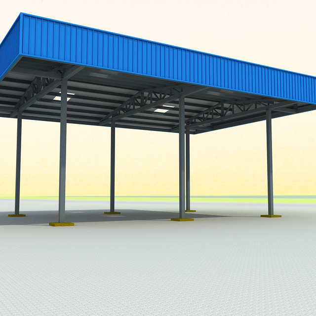 Atelier de structure légère en acier/Batiment