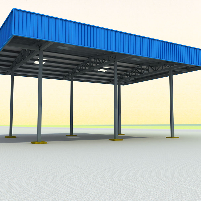 Atelier de structure légère en acier/Batiment