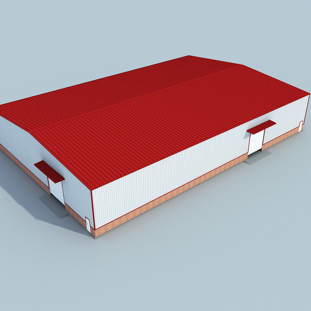 Atelier de structure légère en acier/Batiment