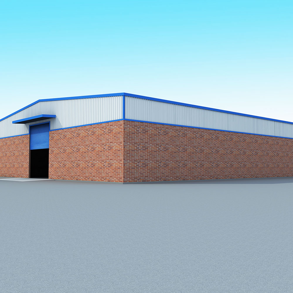 Atelier de structure légère en acier/Batiment