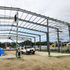 Construction d'entrepôts à structure métallique