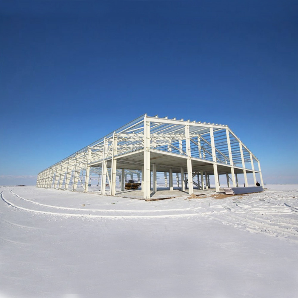 Détails de construction d’un bâtiment métallique