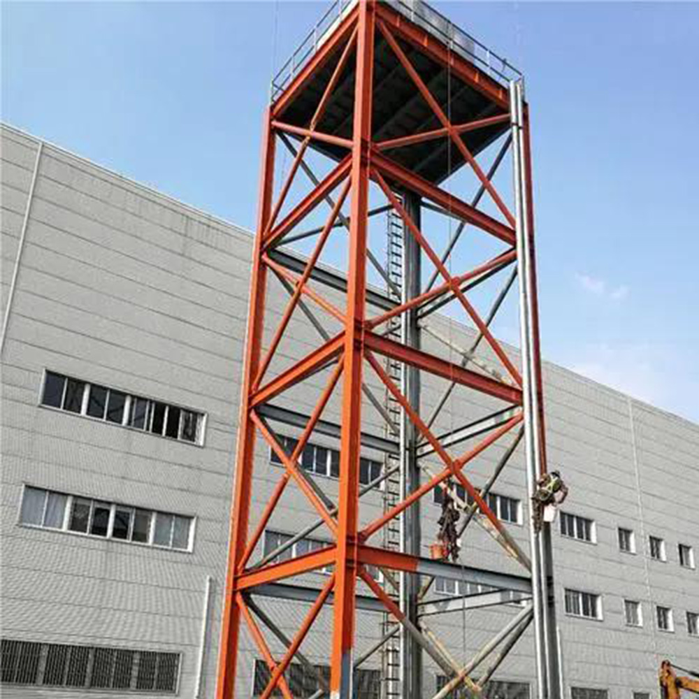 Production de plates-formes de structure en acier