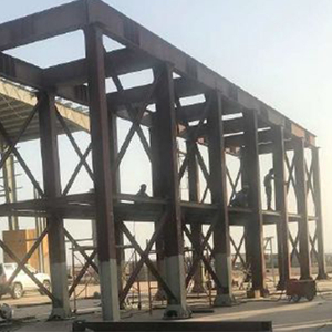 Plan de construction de plate-forme de structure en acier