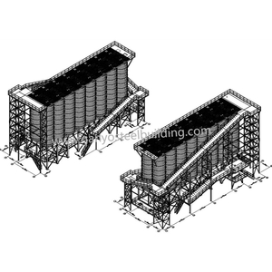 Plate-forme de travail en acier