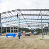Construction d'entrepôts à structure métallique